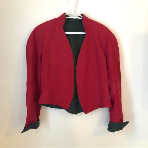 Vintage Admont puff shoulder blazer - Picture 2 of 7